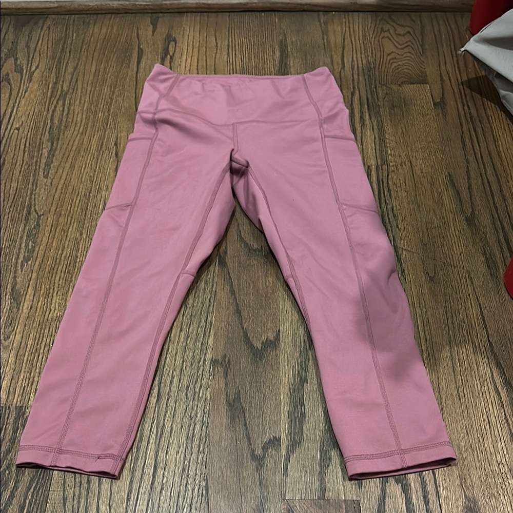 Yogalicious Pink Leggings Smooth Full-Length Design